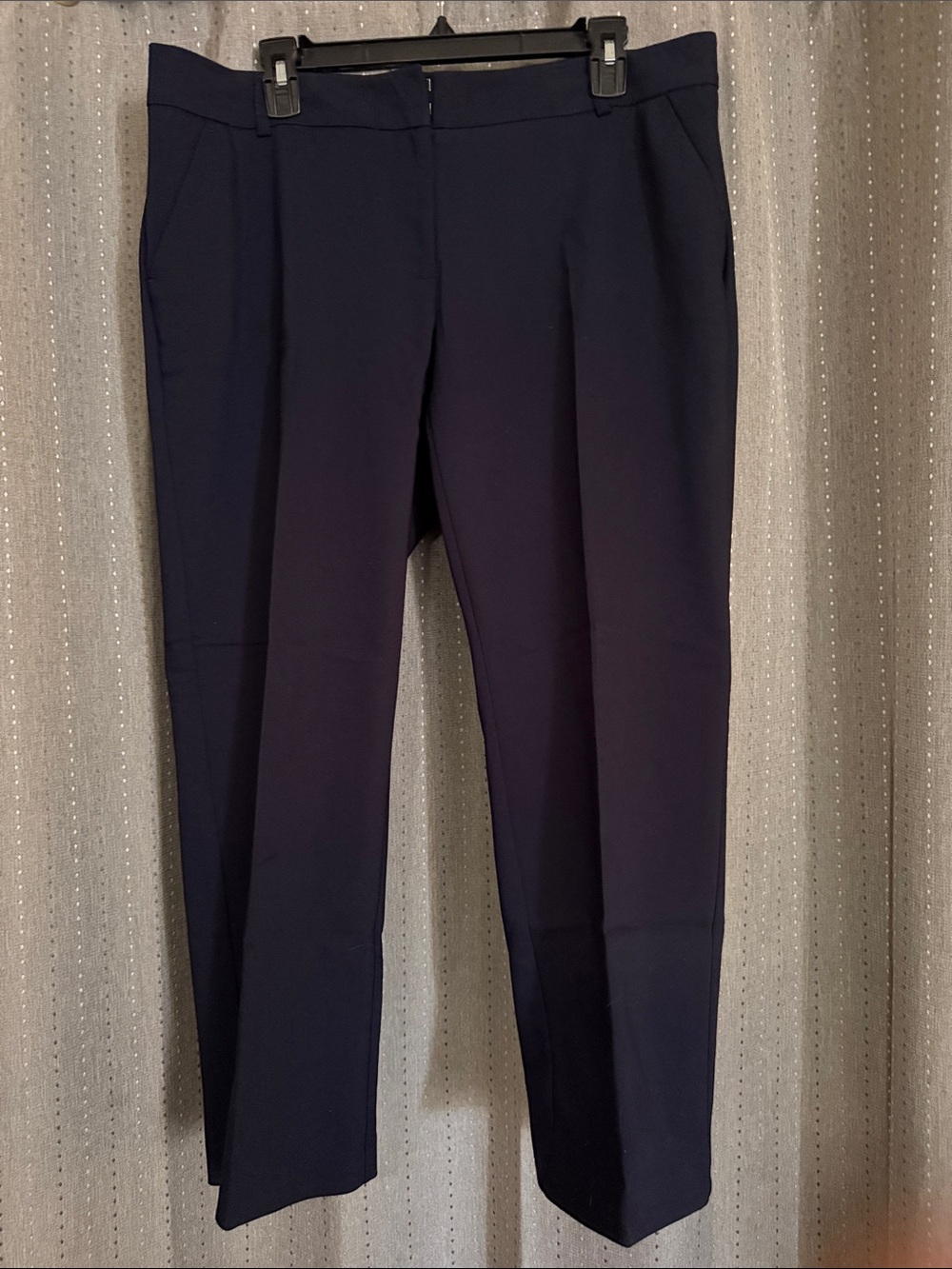 Apt. 9 Torie Navy Blue Dress Pants Size 14 Stretch Career Work Trousers